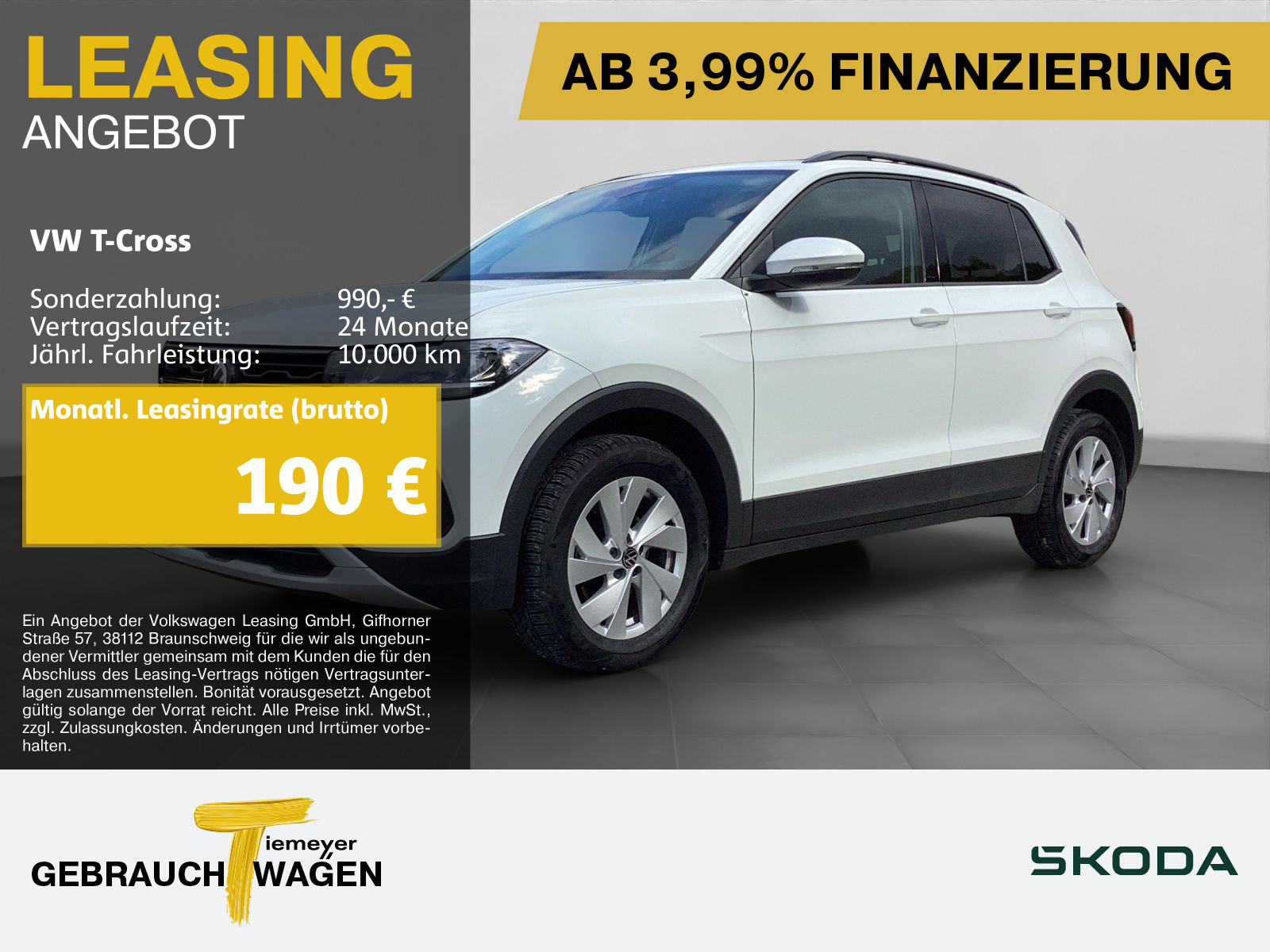 Volkswagen T-Cross 1.0 TSI
