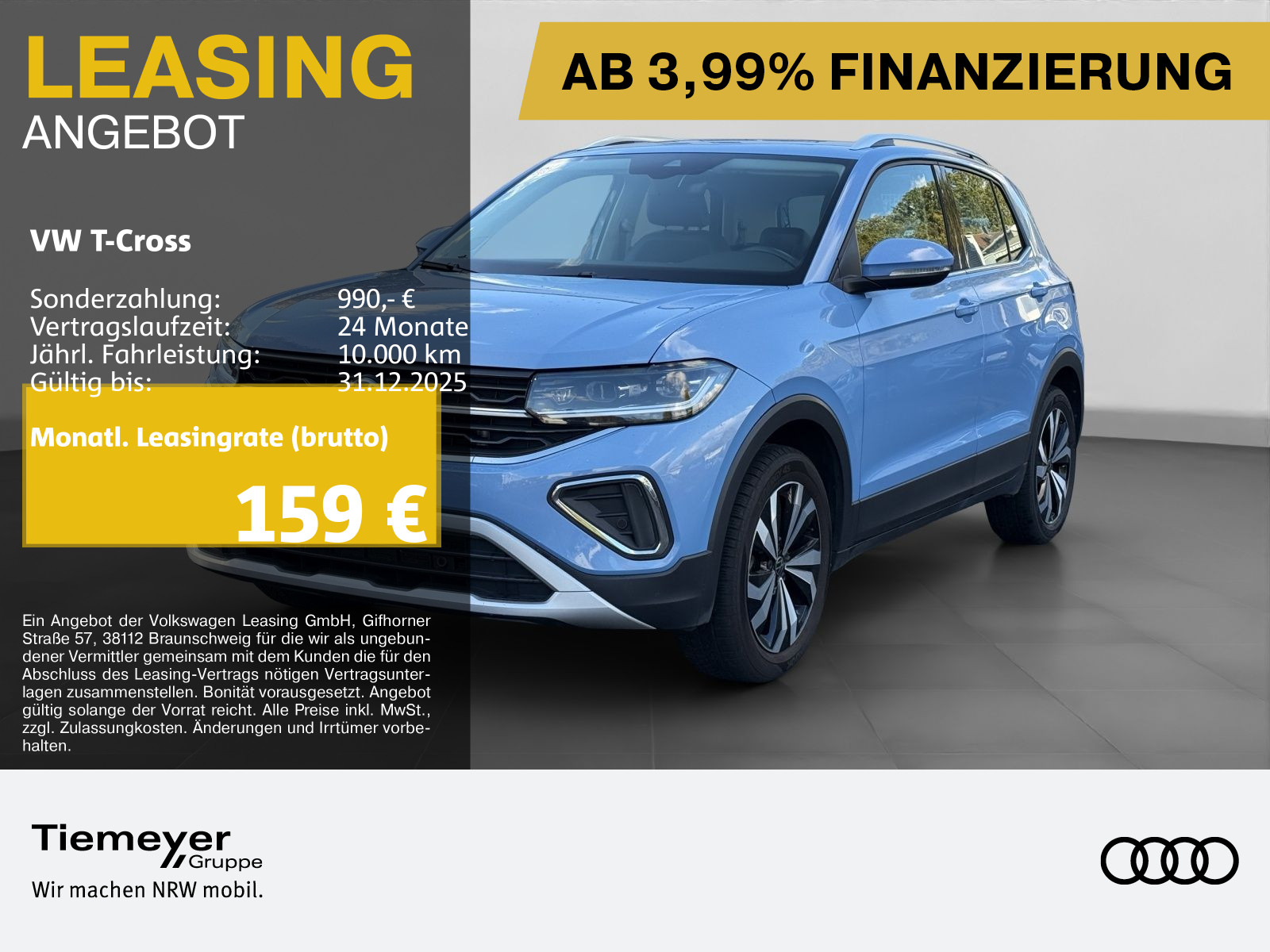 Volkswagen T-Cross 1.0 TSI