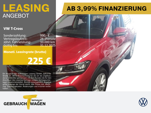 Volkswagen T-Cross 1.0 TSI