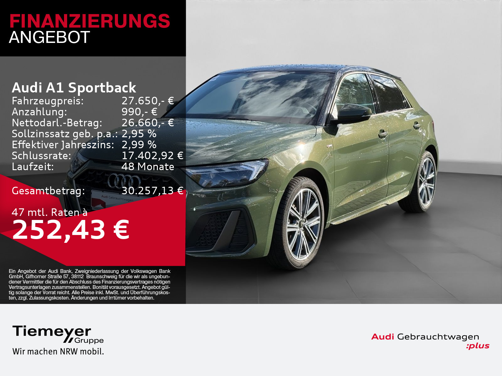 Audi A1 Sportback 30 Audi A1 Sportback 30