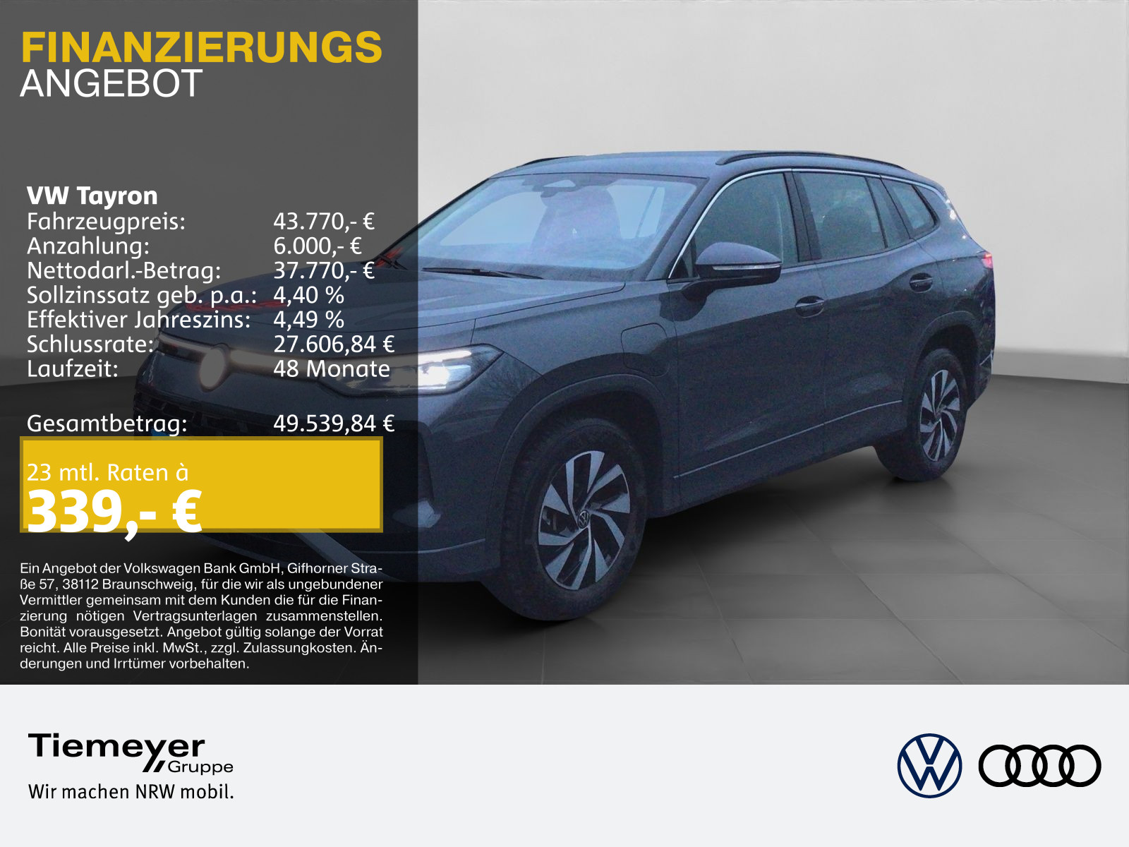 Volkswagen Tayron 1.5 TSI