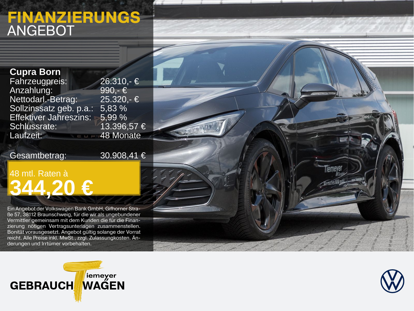 Cupra Born 360 ALLWETTER Cupra Born 360 ALLWETTER