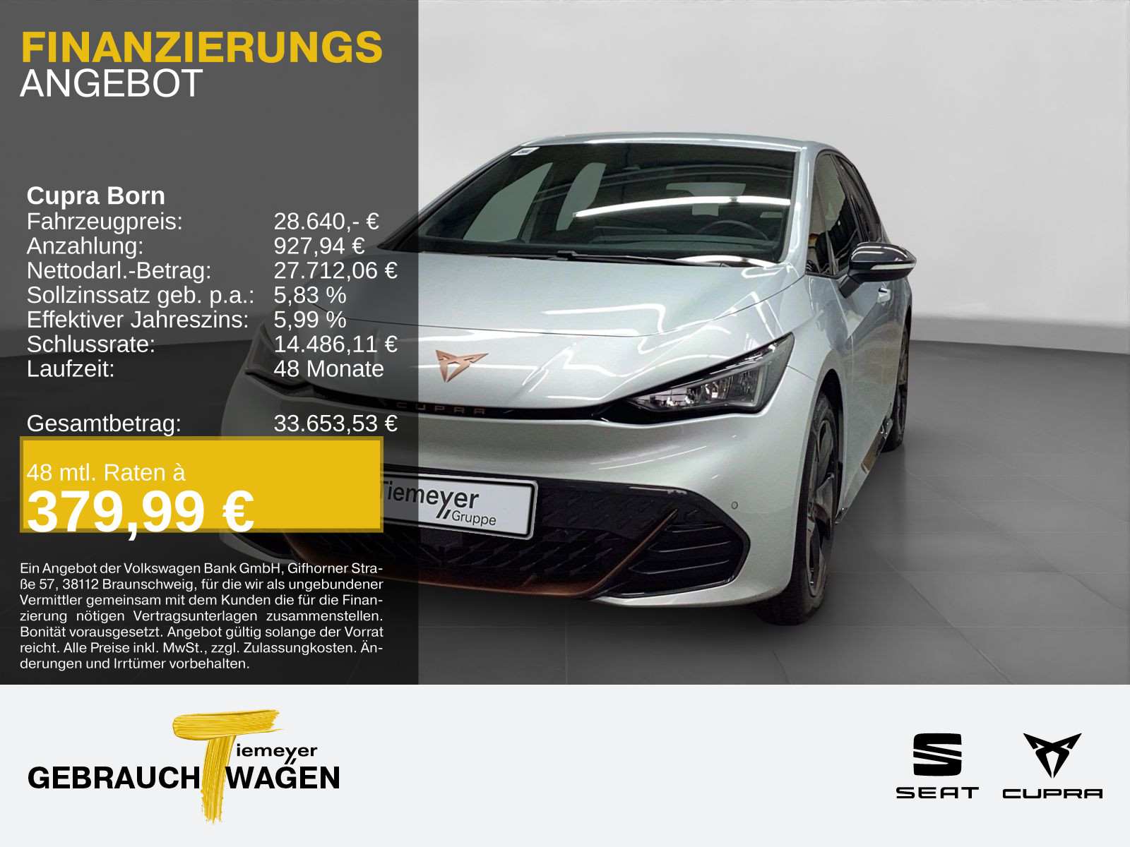 Cupra Born ACC KAMERA