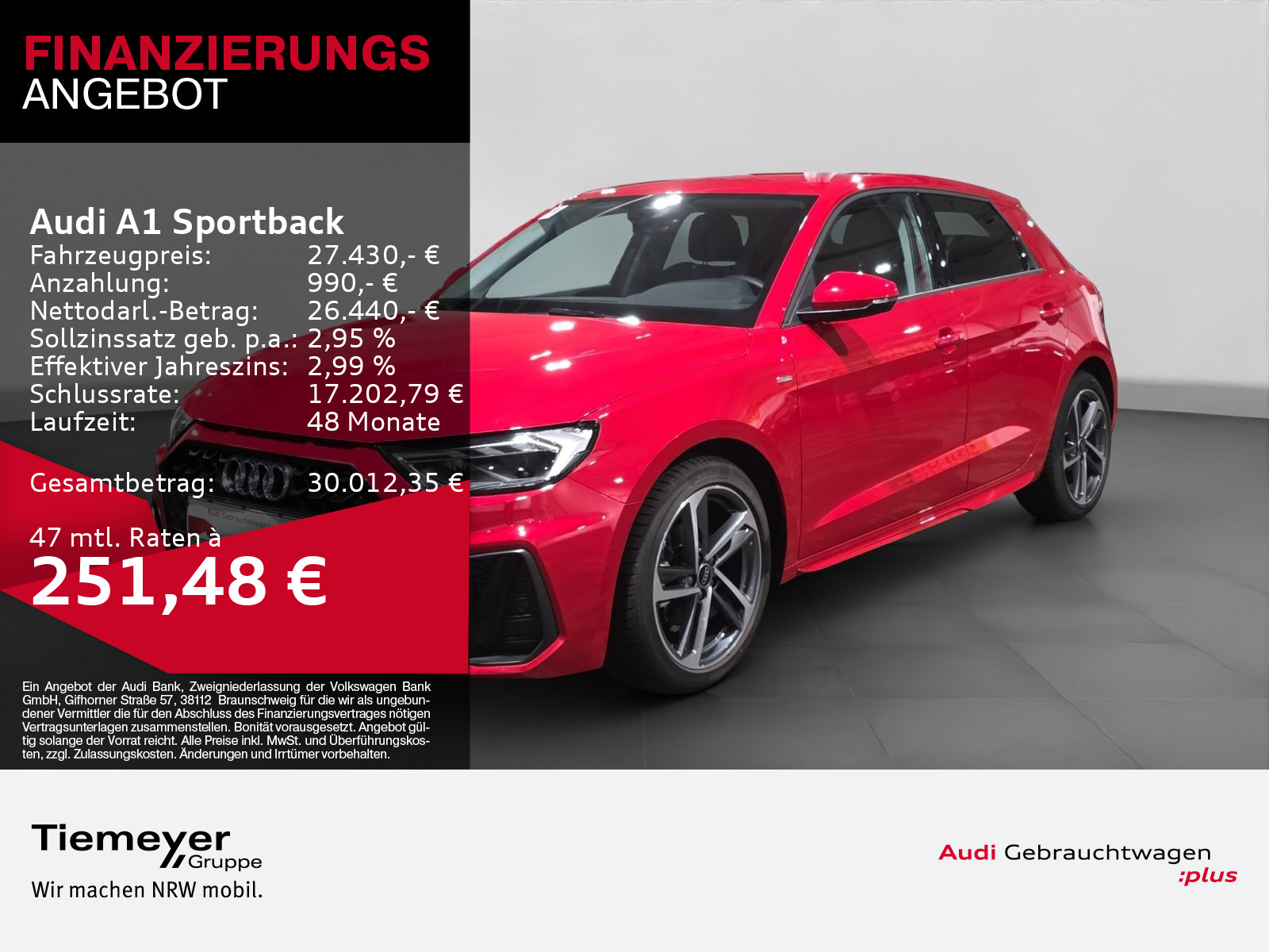 Audi A1 Sportback 30 Audi A1 Sportback 30