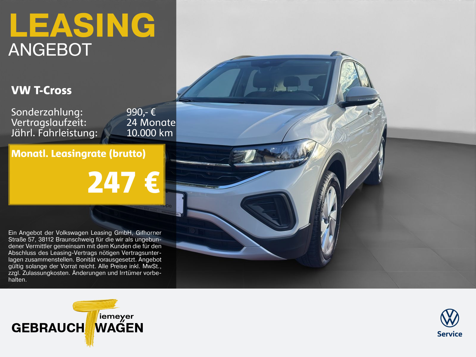 Volkswagen T-Cross 1.0 TSI