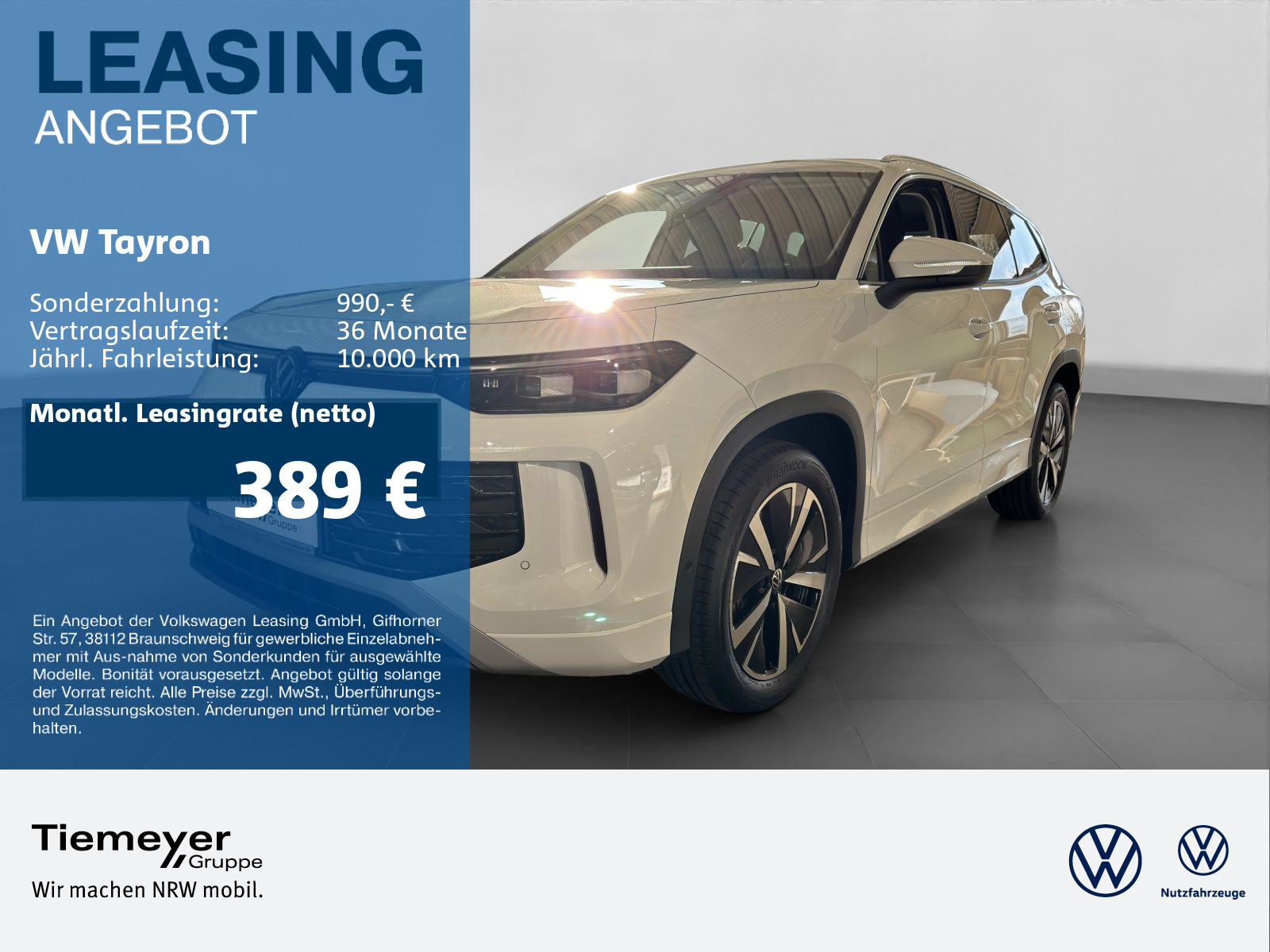 Volkswagen Tayron 1.5 eTSI