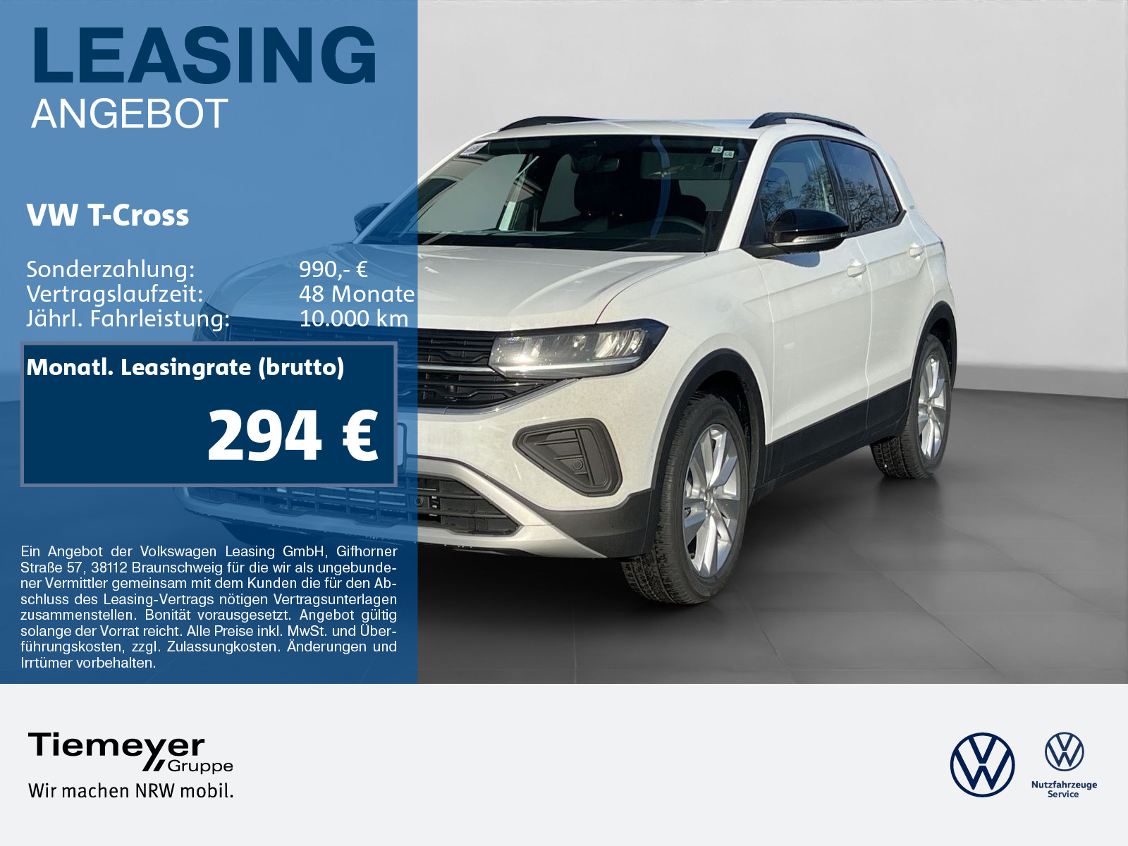 Volkswagen T-Cross 1.0 TSI