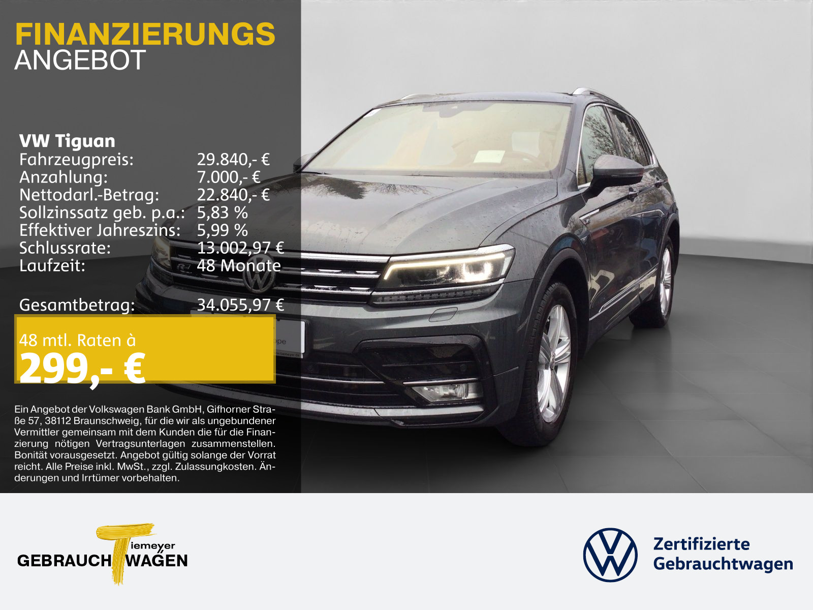 Volkswagen Tiguan 2.0 TDI
