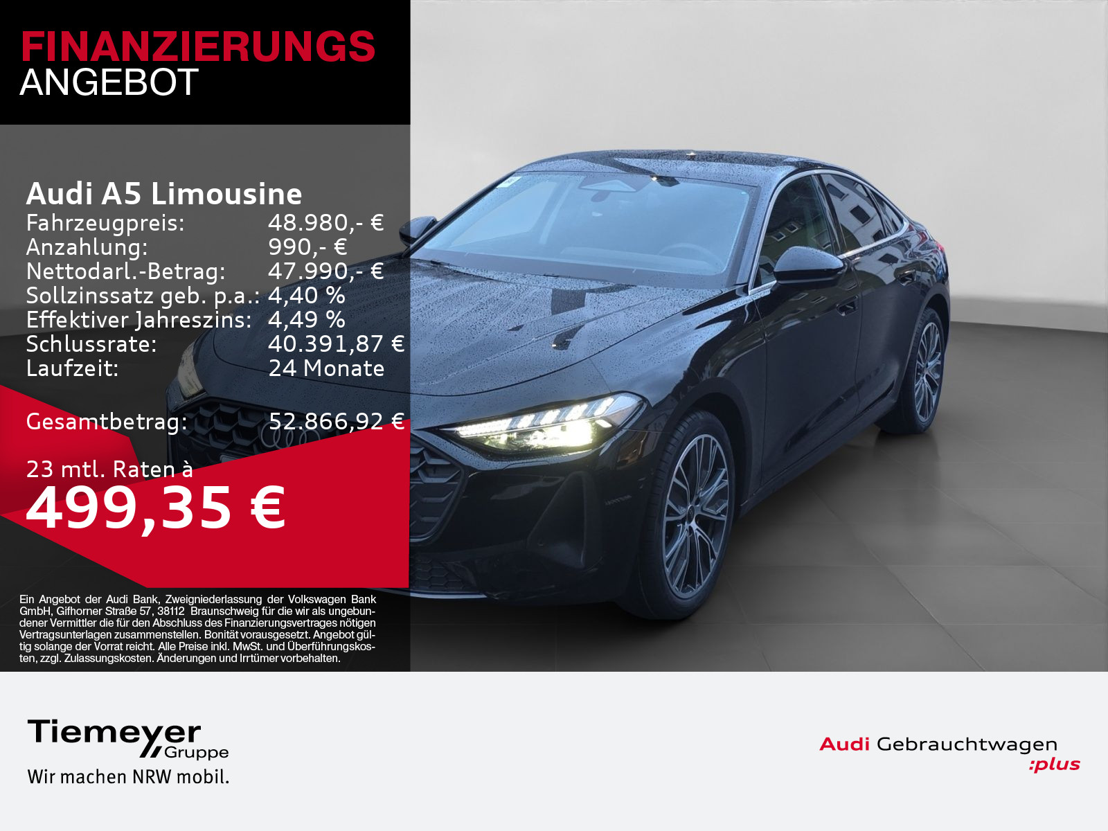 Audi A5 Limousine TDI