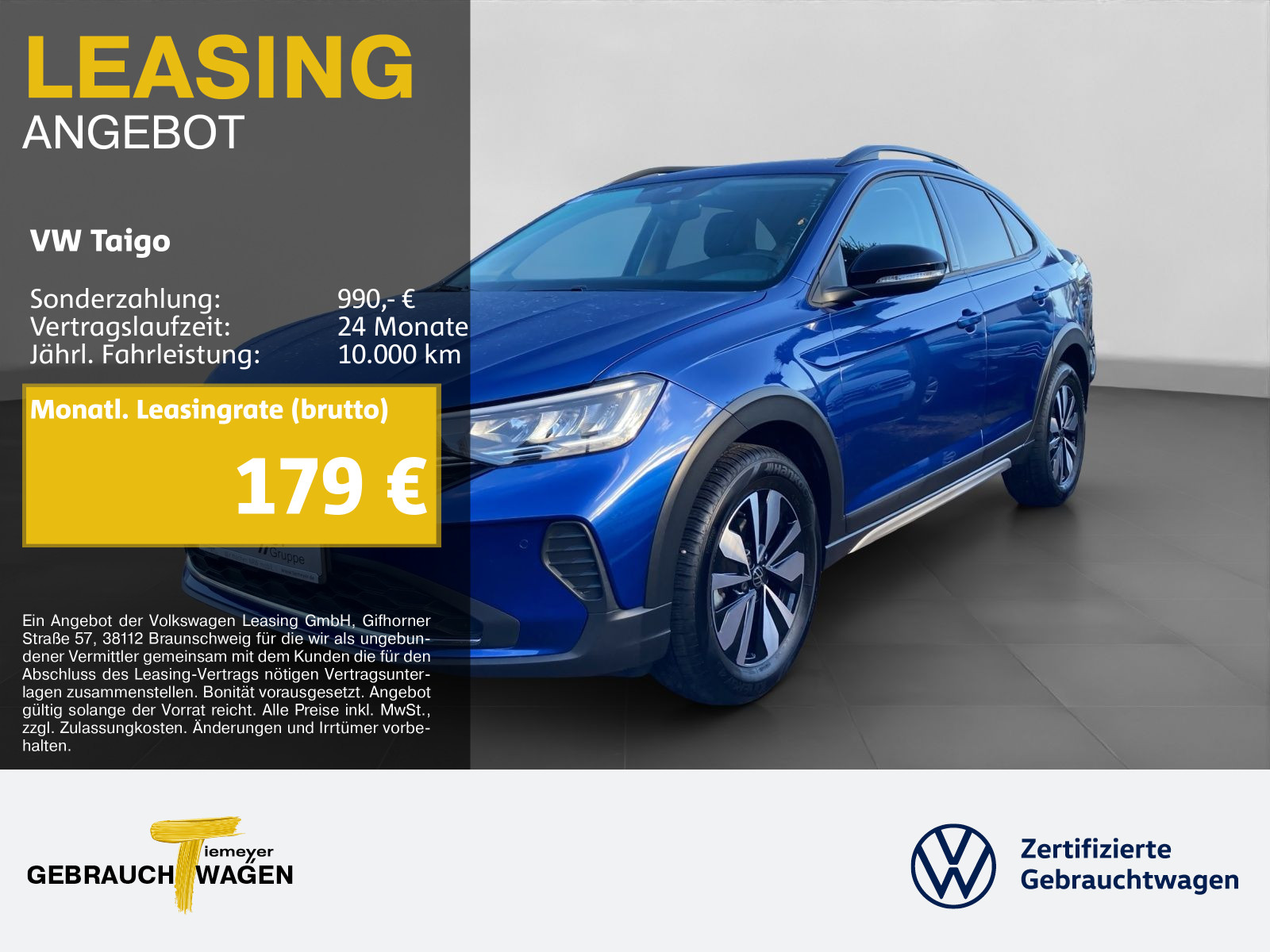 Volkswagen Taigo 1.0 TSI