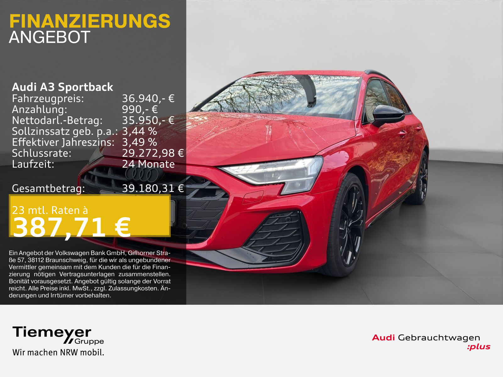 Audi A3 Sportback 30