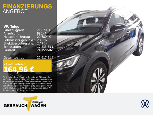 Volkswagen Taigo 1.0 TSI
