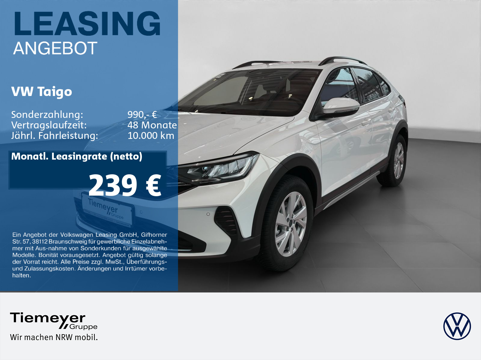 Volkswagen Taigo 1.0 TSI