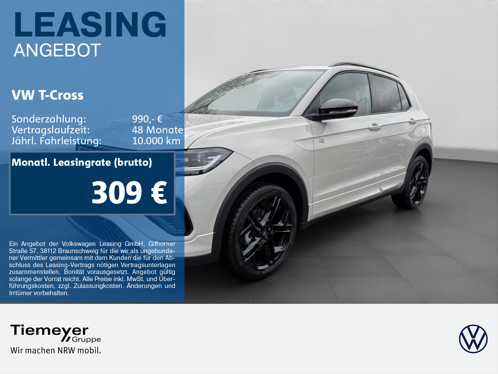 Volkswagen T-Cross 1.0 TSI