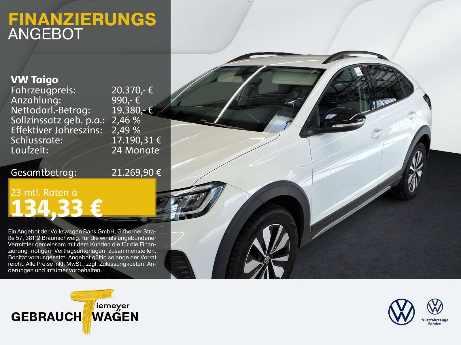Volkswagen Taigo 1.0 TSI