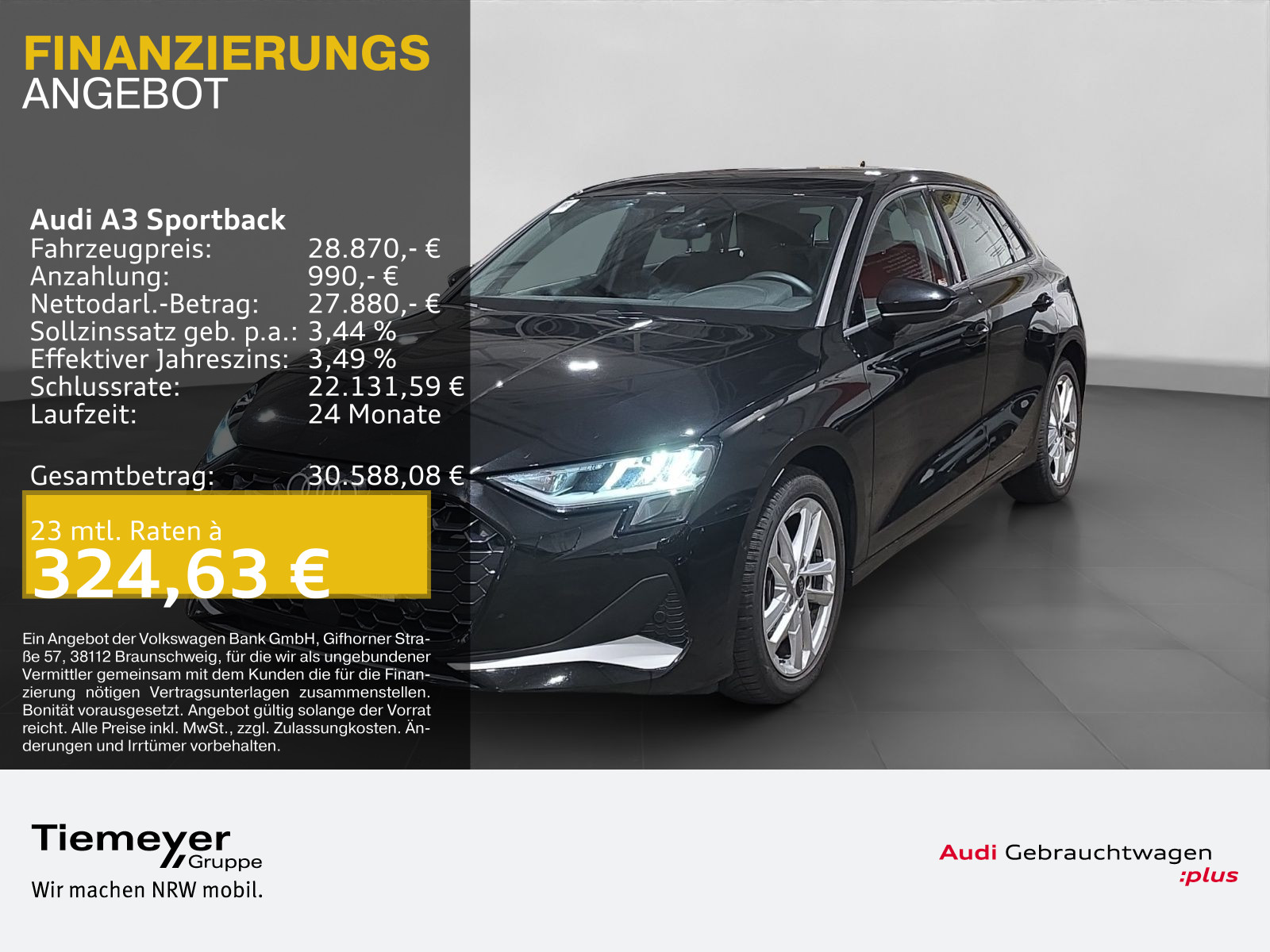 Audi A3 Sportback 30