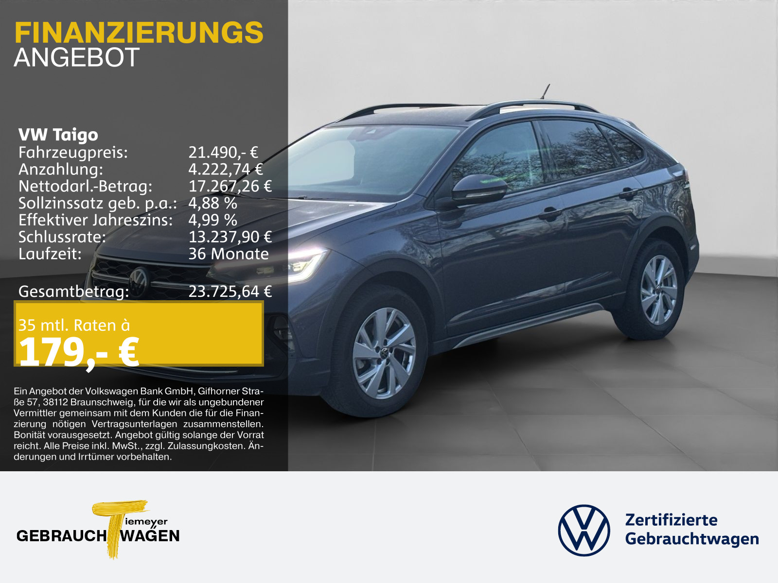 Volkswagen Taigo 1.0 TSI