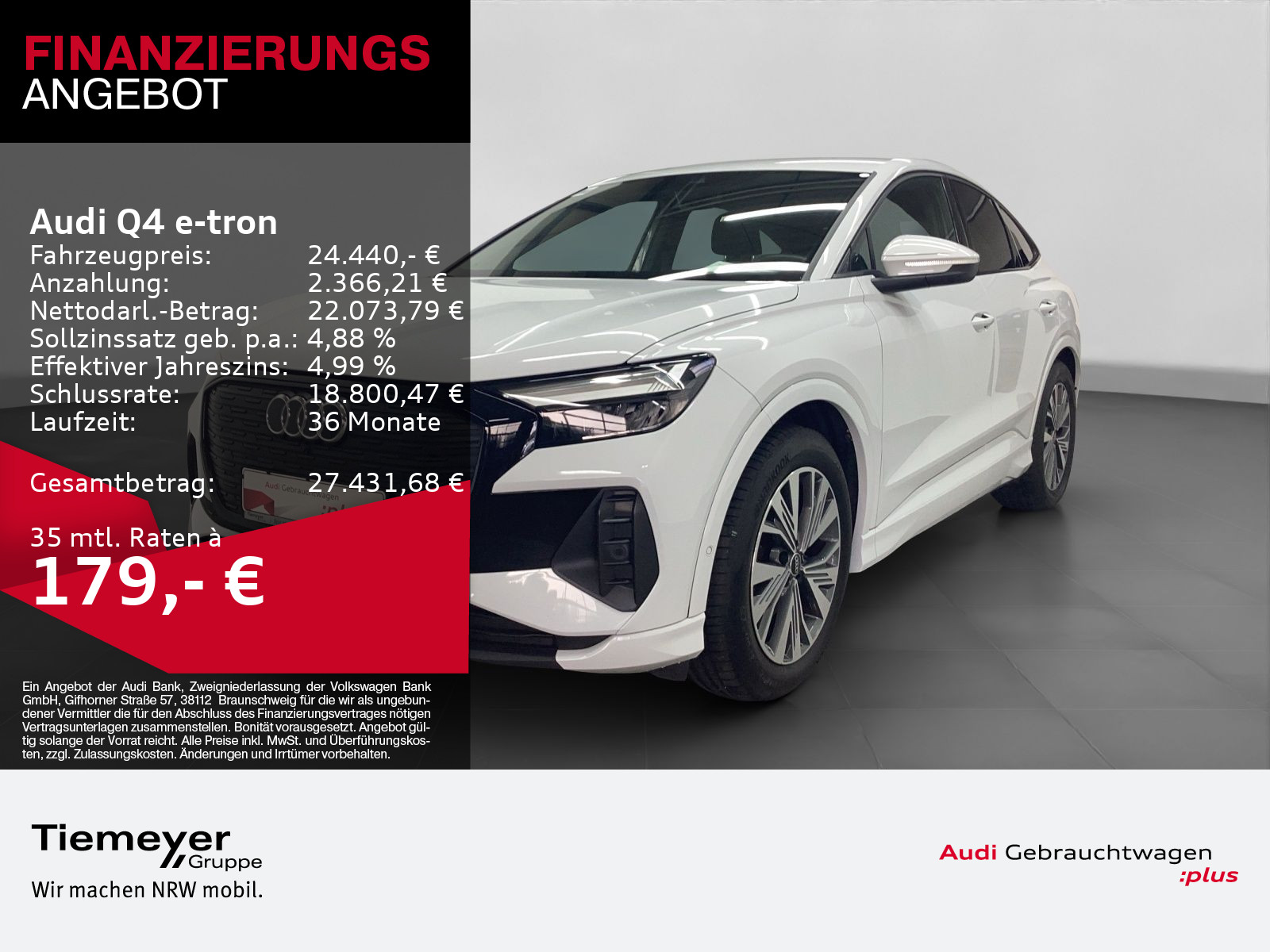 Audi Q4 e-tron Sportback