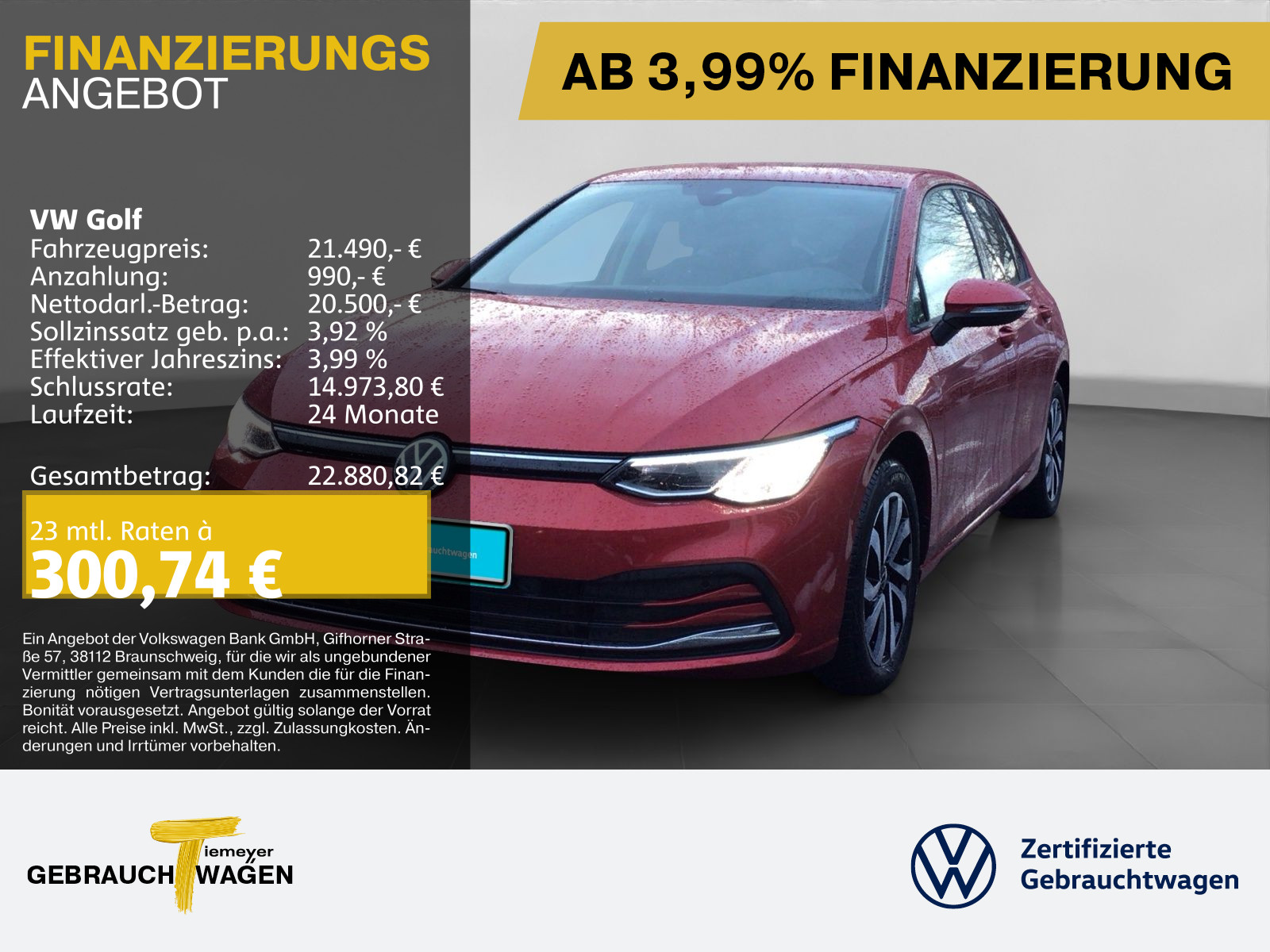 Volkswagen Golf 1.5 TSI
