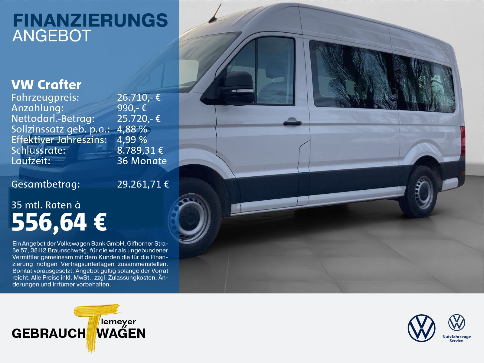 Volkswagen Crafter 35 Kasten