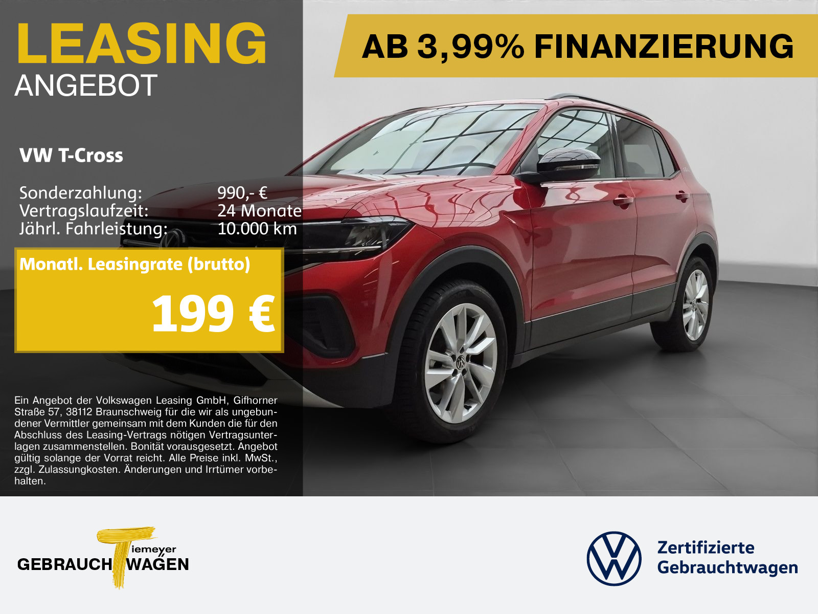 Volkswagen T-Cross 1.0 TSI
