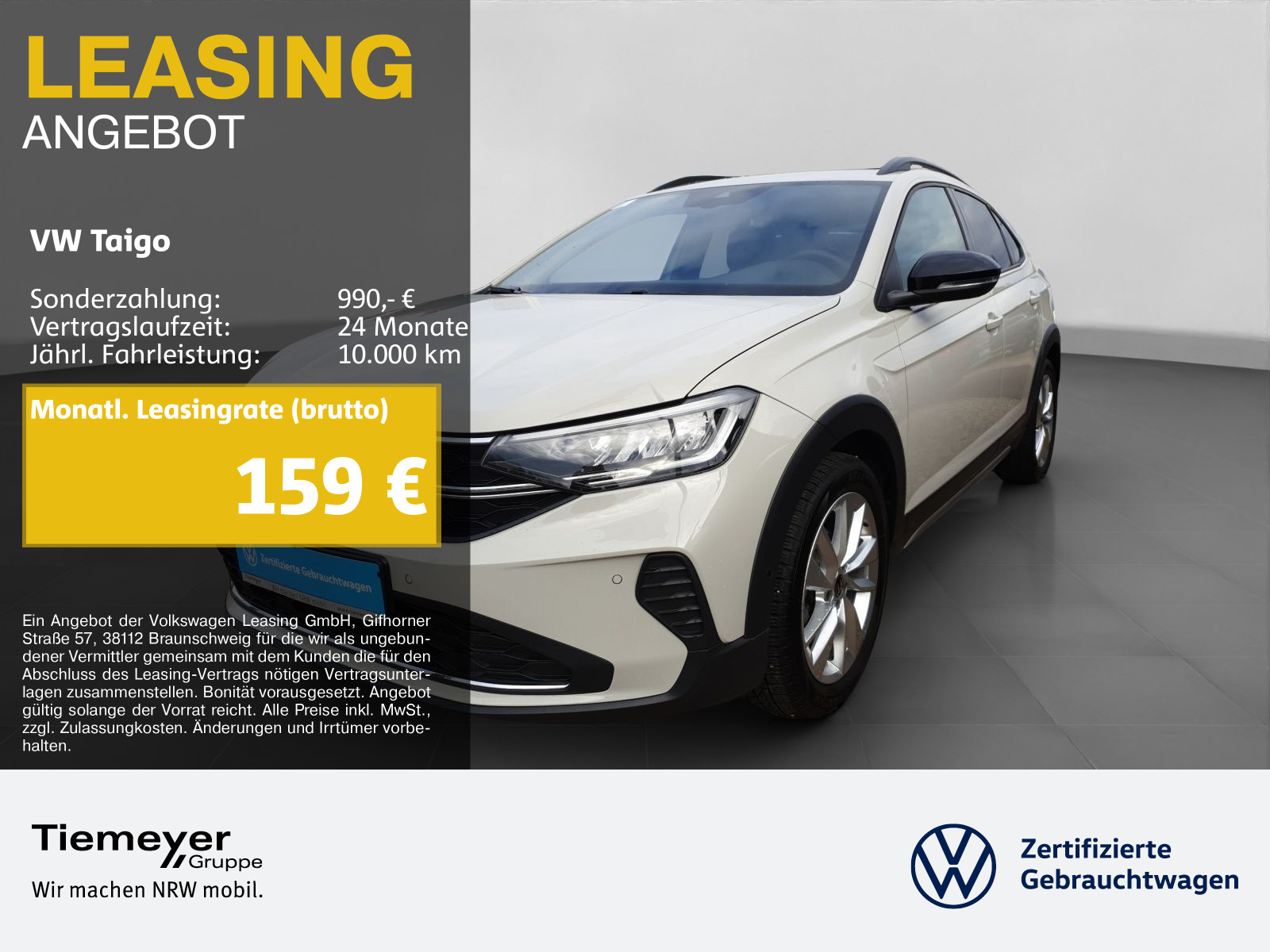 Volkswagen Taigo 1.0 TSI