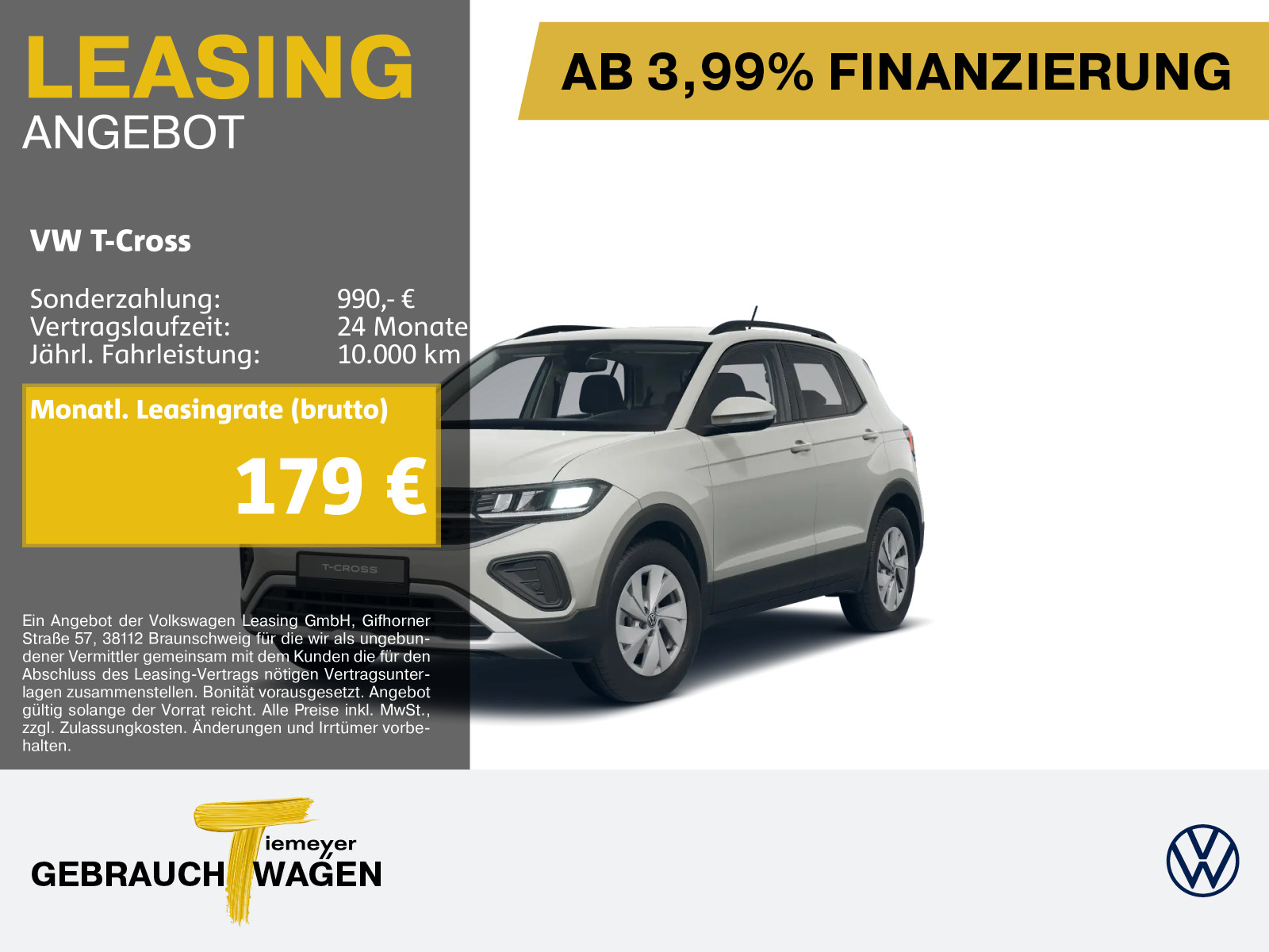 Volkswagen T-Cross 1.0 TSI