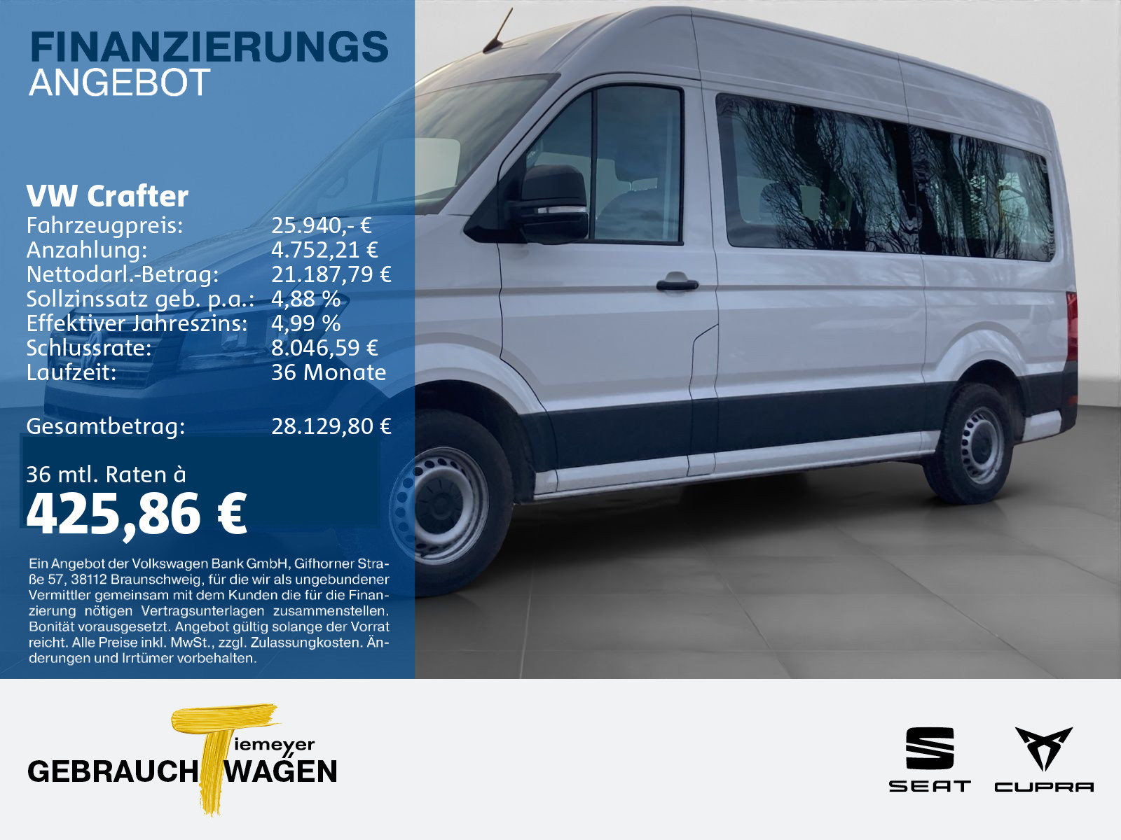 Volkswagen Crafter 35 Kasten