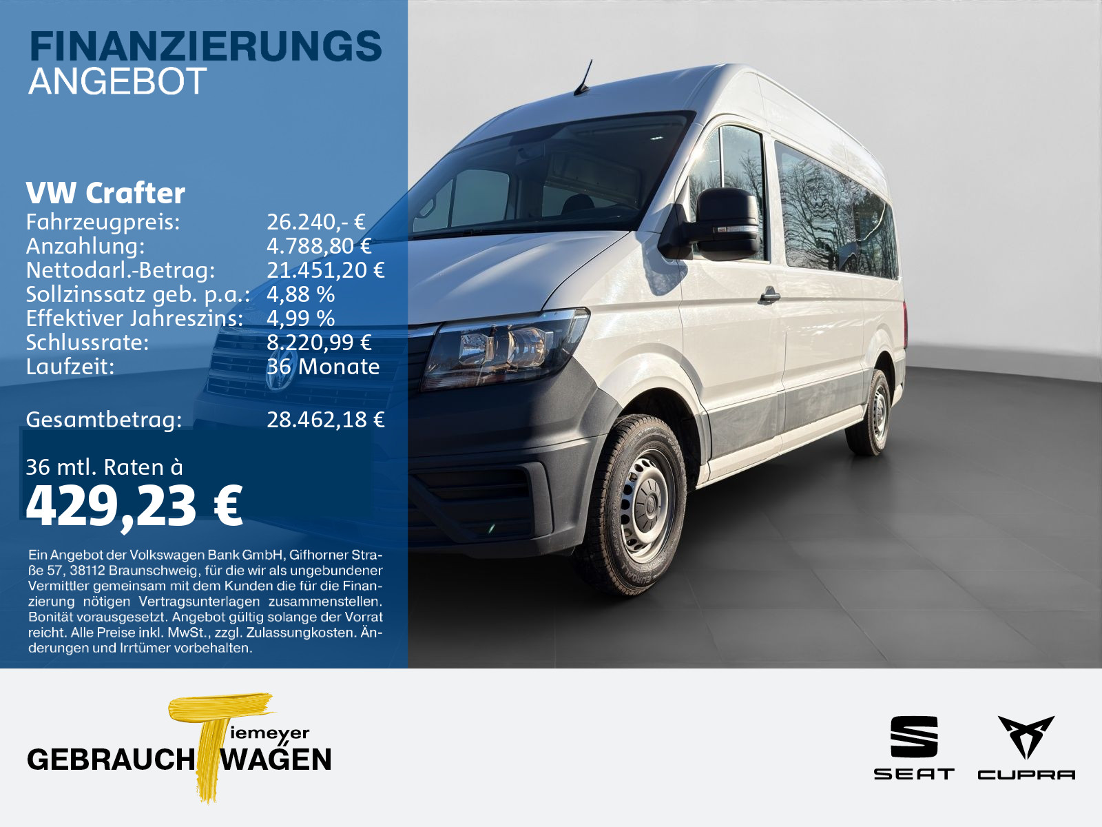 Volkswagen Crafter 35 Kasten