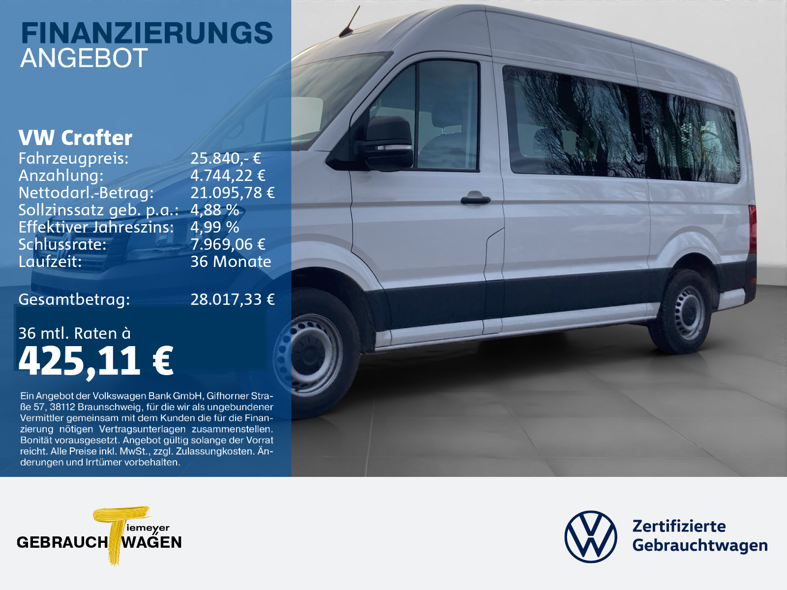 Volkswagen Crafter 35 Kasten