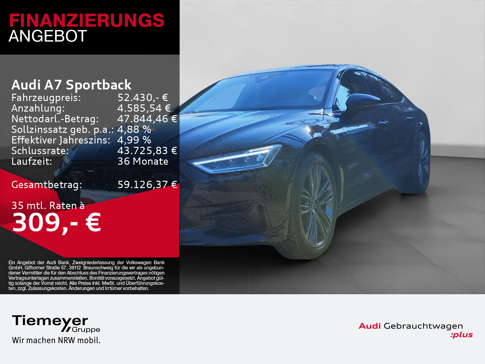 Audi A7 Sportback 50