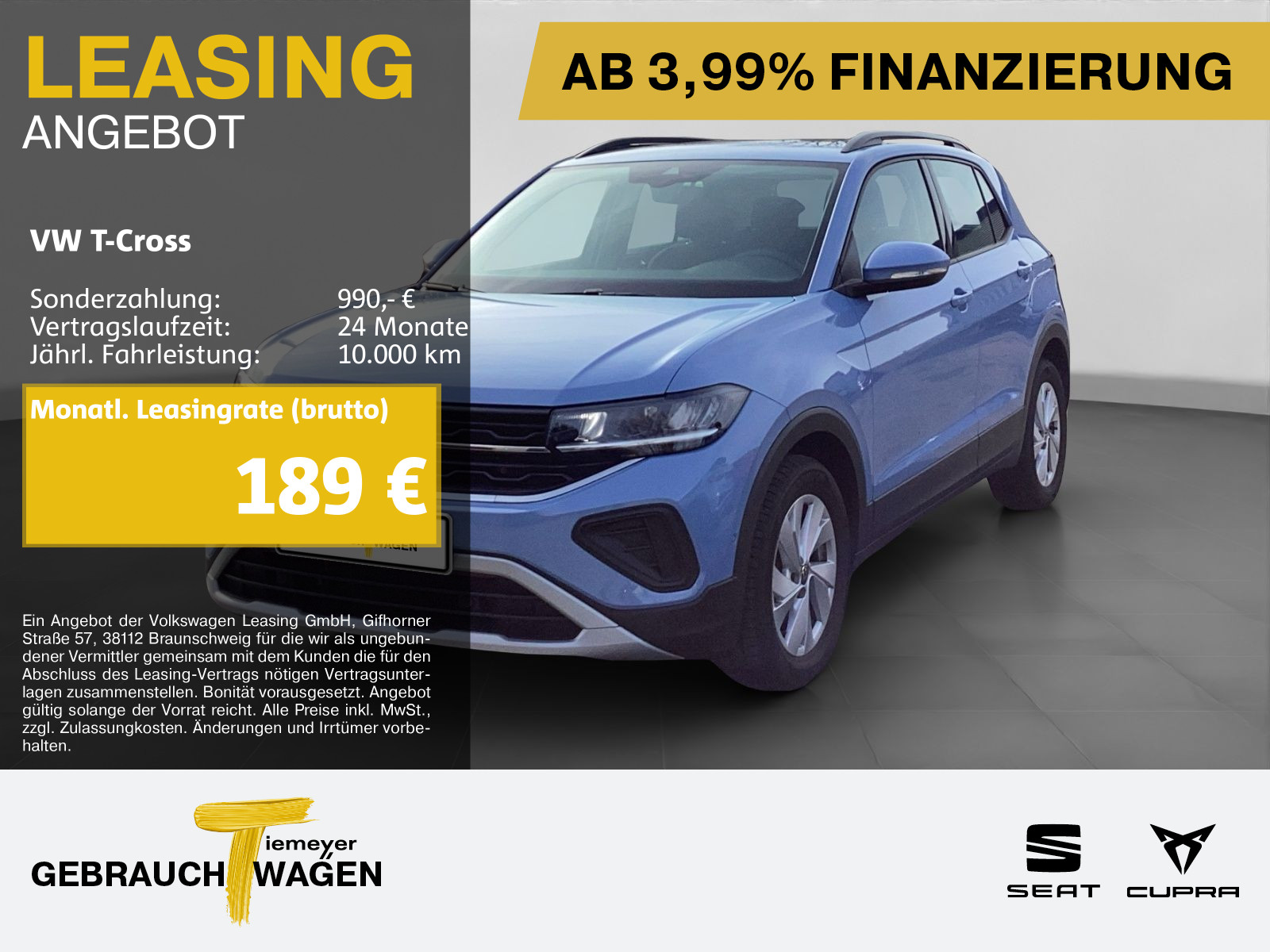 Volkswagen T-Cross 1.0 TSI