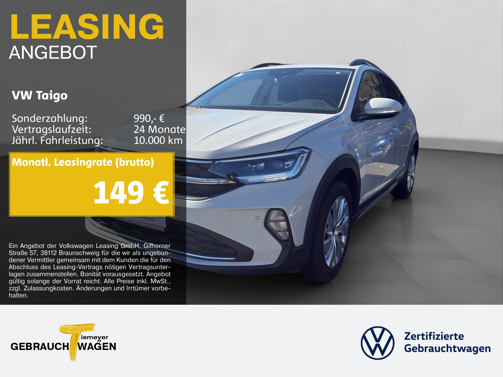 Volkswagen Taigo 1.0 TSI