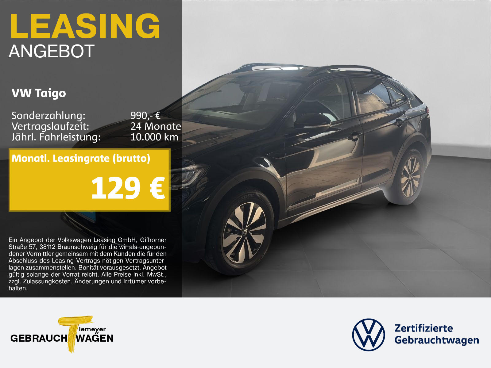 Volkswagen Taigo 1.0 TSI