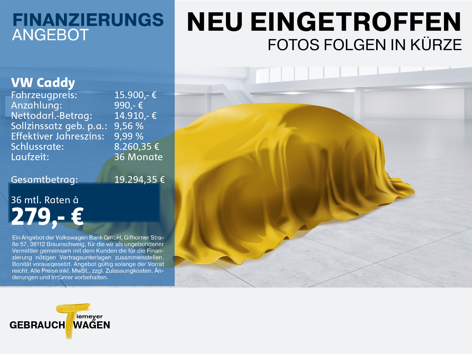 Volkswagen Caddy 1.0 TSI